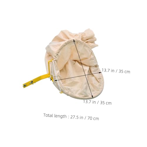 PartyKindom Canvas Bienenfänger Beuteltasche für Imker ohne Stange Langlebiger Bienenschwarmfänger für Outdoor Bienenliebhaber Einfach zu Bedienen und Sicherer Bienenkäfig zur Zufällige Farbe von PartyKindom