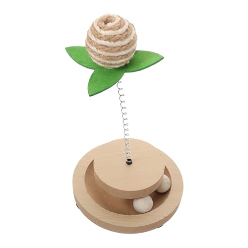 PartyKindom Cat Toy Sisal Ball Mit Interaktiver Frühling Interaktiver Tumbler Katzen-Play-Spiel-Teaser-Ball Interaktiver Kätzchen Spielzeug Roller-Track Mit Frühlings-haustierspiele PartyKindom Cat Toy Sisal Ball Mit Interaktiver Frühling Interaktiver Tumbler Katzen-Play-Spiel-Teaser-Ball Interaktiver Kätzchen Spielzeug Roller-Track Mit Frühlings-haustierspiele von PartyKindom