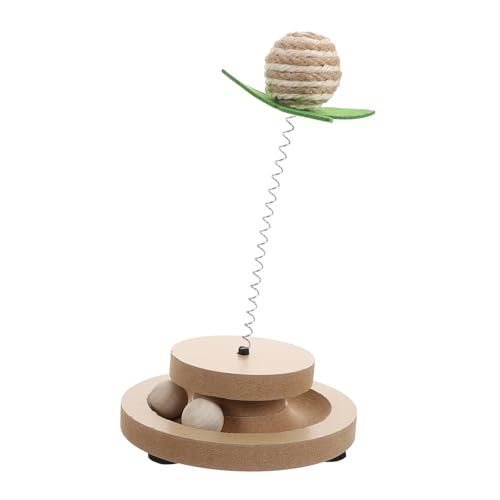 PartyKindom Cat Toy Sisal Ball Mit Spring Roller Track Ball Spielzeug Interaktiver Tumbler Selbstspiel Teaserindoor Pet Entertainment Versorgung Für Alle Katzen Langlebig Und Spaß PartyKindom Cat Toy Sisal Ball Mit Spring Roller Track Ball Spielzeug Interaktiver Tumbler Selbstspiel Teaserindoor Pet Entertainment Versorgung Für Alle Katzen Langlebig Und Spaß von PartyKindom
