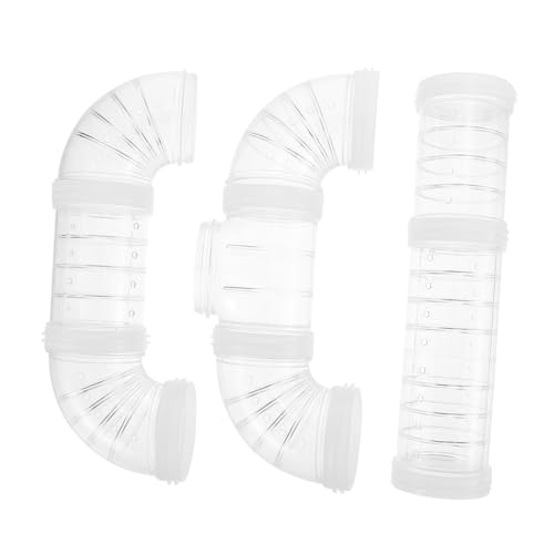 PartyKindom DIY Hamster Tunnel aus Kunststoff Erweiterbarer Käfig anschluss Leicht zu Reinigen Installieren Geeignet für Zwerghamster Hamster Rennmäuse und Kleine Nager Weiß PartyKindom DIY Hamster Tunnel aus Kunststoff Erweiterbarer Käfig anschluss Leicht zu Reinigen Installieren Geeignet für Zwerghamster Hamster Rennmäuse und Kleine Nager Weiß von PartyKindom