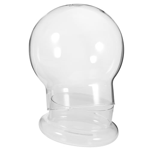 PartyKindom Dekoratives Micro Landschafts Terrarium mit Klarem DIY Ökologisches Moos Dom Fläschchen Design für Wohn Schlaf und Arbeitszimmer Vielseitiger Miniatur von PartyKindom