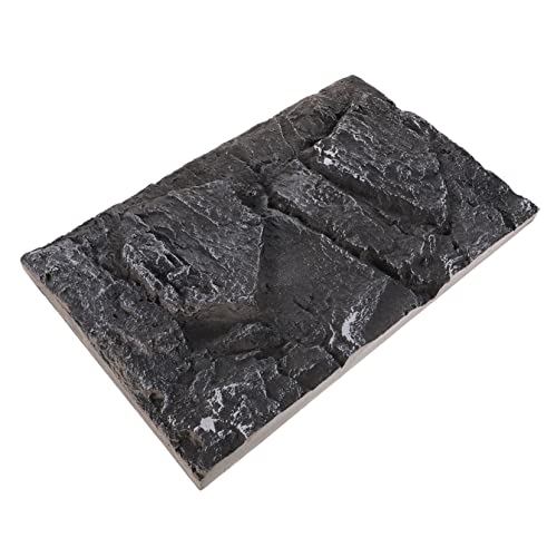 PartyKindom Dekorplatte für Reptilienkästen Aquarium-Hintergrundplakat Vinyl Landschaft verstecken Reptilienpanzer Hintergrundplatte Dekoration für das Schildkrötenbecken Schaum Schwarz PartyKindom Dekorplatte für Reptilienkästen Aquarium-Hintergrundplakat Vinyl Landschaft verstecken Reptilienpanzer Hintergrundplatte Dekoration für das Schildkrötenbecken Schaum Schwarz von PartyKindom