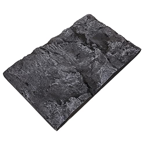 PartyKindom Dekorplatte für Reptilienkästen Schildkrötendekor Schaumstoff-Terrarium-Hintergrund Planke 3D Dekoration Reptilien -Terrarium -Kulisse Reptilienpanzer Hintergrundplatte Pu Schwarz PartyKindom Dekorplatte für Reptilienkästen Schildkrötendekor Schaumstoff-Terrarium-Hintergrund Planke 3D Dekoration Reptilien -Terrarium -Kulisse Reptilienpanzer Hintergrundplatte Pu Schwarz von PartyKindom