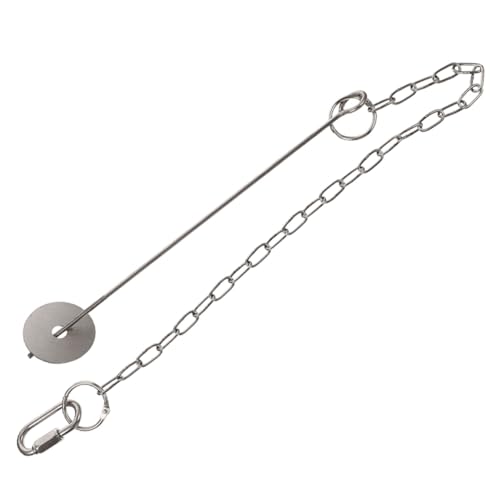 PartyKindom Edelstahl Obst Gemüsehalter für Papageien und Hühner Großer Langlebiger Fruchtspieß mit Langer Kette Vielseitiger Vogelfutterhalter für Käfig Einfach zu Befestigen und PartyKindom Edelstahl Obst Gemüsehalter für Papageien und Hühner Großer Langlebiger Fruchtspieß mit Langer Kette Vielseitiger Vogelfutterhalter für Käfig Einfach zu Befestigen und von PartyKindom