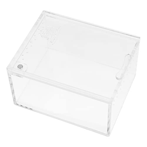 PartyKindom Futterbox für Reptilien Behälter Terrarium Gecko züchten Tarantula -Gehäuse transparentes Gehäuse Reptilienzuchtkäfig Heimtierbedarf Zuchtkäfig für Haustiere Spinnenkäfig Acryl PartyKindom Futterbox für Reptilien Behälter Terrarium Gecko züchten Tarantula -Gehäuse transparentes Gehäuse Reptilienzuchtkäfig Heimtierbedarf Zuchtkäfig für Haustiere Spinnenkäfig Acryl von PartyKindom