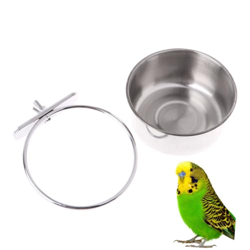 PartyKindom Futterbox für Vögel und Papageien Robuste Trink und Futterschale mit Praktischer Wassernapf und Futterspender für Vogelkäfige Leicht zu Reinigen und Langlebig PartyKindom Futterbox für Vögel und Papageien Robuste Trink und Futterschale mit Praktischer Wassernapf und Futterspender für Vogelkäfige Leicht zu Reinigen und Langlebig von PartyKindom
