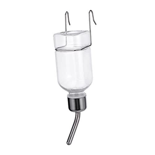 PartyKindom Hängender Trinkbrunnen hasentrinkflaschen trinkflasche Hasen pet Water Bottle Hasen trinkflasche automatisch klein Kaninchen isoliert Kunststoff Birds futterspender Wasserspender von PartyKindom