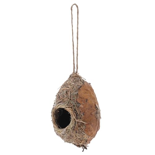 PartyKindom Hängendes Vogel Nest aus Natürlichem Material Dekoratives Vogelhaus für Garten Hängen für Entspannen PartyKindom Hängendes Vogel Nest aus Natürlichem Material Dekoratives Vogelhaus für Garten Hängen für Entspannen von PartyKindom