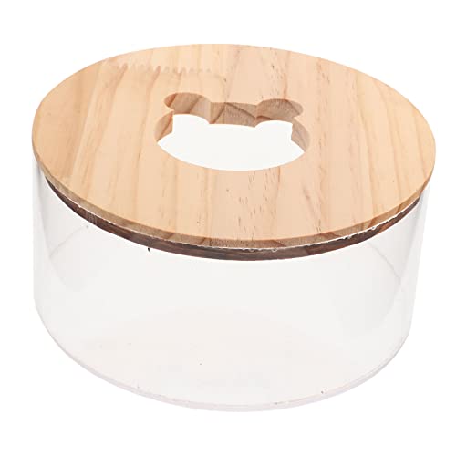 PartyKindom Hamster Bad Box mit Deckel Sandbadewanne für Meerschweinchen und Kleine Haustiere für Sauna und Waschraum Langlebig und Pflegeleicht PartyKindom Hamster Bad Box mit Deckel Sandbadewanne für Meerschweinchen und Kleine Haustiere für Sauna und Waschraum Langlebig und Pflegeleicht von PartyKindom
