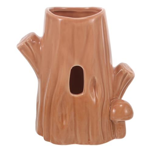 PartyKindom Hamster Keramik Wasserbehälter für Mäuse Ratten und Igel Auslaufsicherer Trinkstand mit Glatter Oberfläche für Einfache und Beim Trinken von PartyKindom