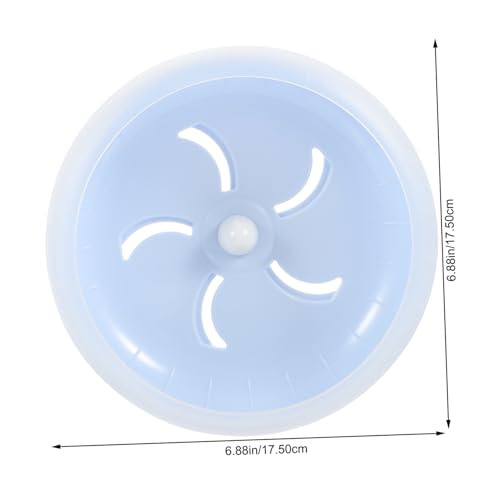 PartyKindom Hamster Laufrad Leise Trainingsrad mit Rutschfester Oberfläche für Kleine Haustiere Wie Mäuse Ratten Rennmäuse Vielseitiges Sicheres Pet Toy in Blau PartyKindom Hamster Laufrad Leise Trainingsrad mit Rutschfester Oberfläche für Kleine Haustiere Wie Mäuse Ratten Rennmäuse Vielseitiges Sicheres Pet Toy in Blau von PartyKindom