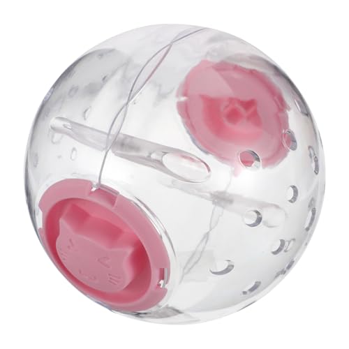 PartyKindom Hamster Spielzeug Und Accessoires Transparent Hamster Übung Ball Spielzeug Stummschälk von PartyKindom