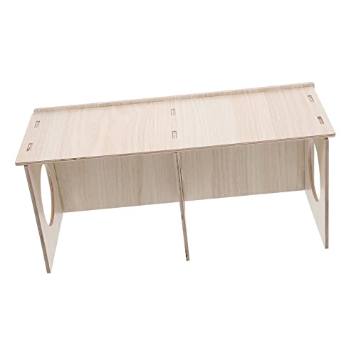 PartyKindom Hamster Versteck aus Natürlichem Holz Robustes Nagerhaus zum Kauen und Zähneknirschen Gemütliches Rückzugshaus für Mäuse Meerschweinchen und Kleine Nager Sicherer Rückzugsort PartyKindom Hamster Versteck aus Natürlichem Holz Robustes Nagerhaus zum Kauen und Zähneknirschen Gemütliches Rückzugshaus für Mäuse Meerschweinchen und Kleine Nager Sicherer Rückzugsort von PartyKindom