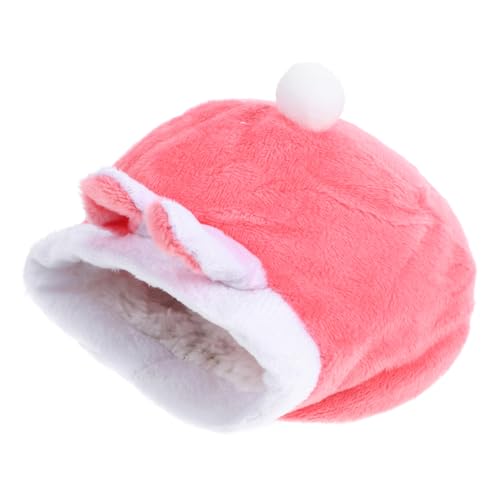 PartyKindom Hamster Winterbett Warmes Haustiernest für Hamster und Cartoon Design zu Waschen für Winter für Kleine Haustiere von PartyKindom