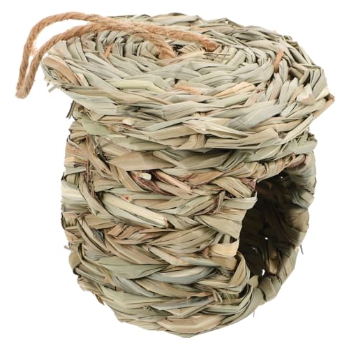 PartyKindom Handgefertigtes Vogelhaus aus Naturmaterialien Hängendes Dekoratives Nistkasten für Außenbereiche Warmes Nest für Vögel für Garten und Optimal Isoliert gegen Wind und für PartyKindom Handgefertigtes Vogelhaus aus Naturmaterialien Hängendes Dekoratives Nistkasten für Außenbereiche Warmes Nest für Vögel für Garten und Optimal Isoliert gegen Wind und für von PartyKindom