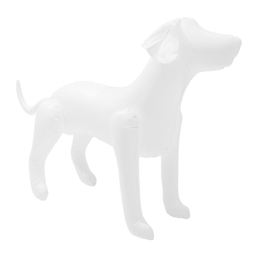 PartyKindom Aufblasbares Hunde-Model Für Bekleidung Realistischer Schaufensterstand Für Haustierkleidung Für Tiergeschäfte Und Friseursalons Farbecht Und Langlebig von PartyKindom