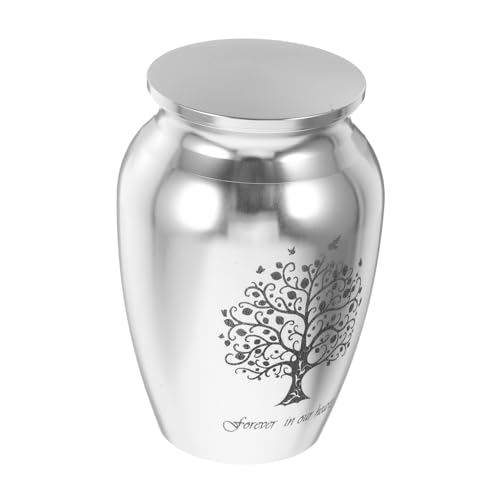 PartyKindom Metallurne Für Haustierasche Urne Für Hunde Und Katzen-gedenkbestattung Haustierurne Aus Aluminiumlegierung Stabiler Und Bruchfester Aschebehälter Praktische Aufbewahrung Für von PartyKindom