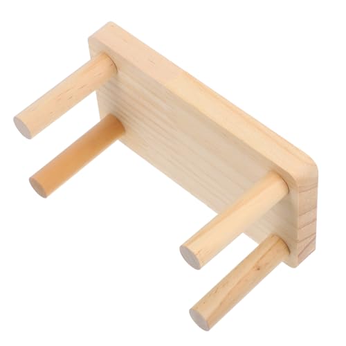 PartyKindom Hölzerne Hamster für Kleintiere Stufige Multifunktionale Spielplattform für Hamster Chinchillas und Rennmäuse zu Reinigen Futter PartyKindom Hölzerne Hamster für Kleintiere Stufige Multifunktionale Spielplattform für Hamster Chinchillas und Rennmäuse zu Reinigen Futter von PartyKindom