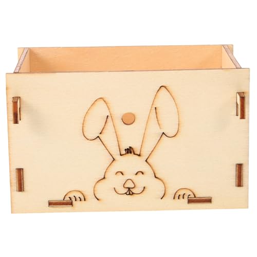 PartyKindom Holzfütterstation für Kaninchen und Nager und Sichere Heu und Futterbox für Hamster Meerschweinchen Zwerghasen Mehrzweckhalter für Käfige Einfach zu Reinigen Montieren von PartyKindom