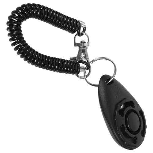 PartyKindom Hunde Clicker mit Handschlaufe Tragbares Kunststoff Hundetraining Werkzeug Fördert Gehorsam und Verhalten Geeignet für Hunde und Katzen Trainingszubehör für Unterwegs von PartyKindom