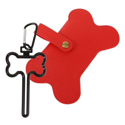 PartyKindom Hunde Spaziertasche Leinen Hundekot Mülleimer Tragen Im Freien Hundekotbeutelspender Urin Welpen Hundewindeln Hundefleece Rattenpicker Kotbeutelhalter Haustierkotbeutel von PartyKindom