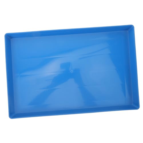 PartyKindom Hundebox-Tablett Pet Pee Pads Cool Pet Pad Waschbare PIPI-Pads für Hunde Haustiere Windeln Hundebox Tablett Hundekäfig Tablett Käfighalter Tablett für Papageienkäfige Plastik Blue von PartyKindom