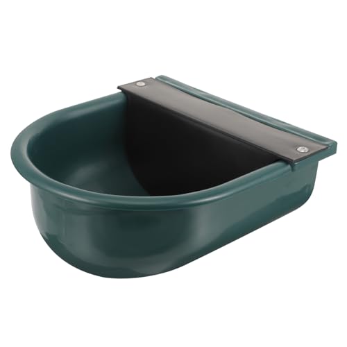 PartyKindom Hundefutter Slow Feeder Hundenapf Hund wasserflasche Düse Hund wassernapf hundenassfutter Automatische Tränke Tränkebecken für Vieh Automatische Pferdetränke Plastik Dark Green von PartyKindom