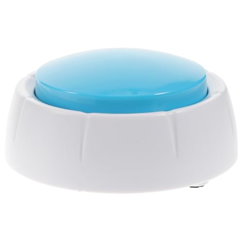 PartyKindom Hundekommunikationsknopf Interaktiver Pet Recordable Talking Button für Hunde und Katzen Blau zur Sprachförderung und Beschäftigung für Spiel und Training von PartyKindom