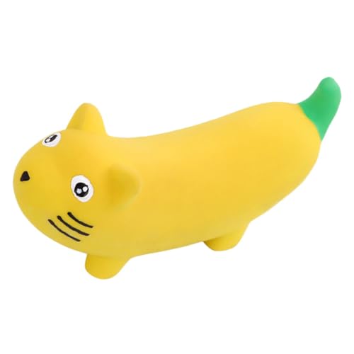 PartyKindom Hundespielzeug aus Latex für Kleine und Mittelgroße Hunde Quietschendes Kauspielzeug Banane und Cartoon Form für Interaktives und Zahnpflege für Welpen und Haustiere PartyKindom Hundespielzeug aus Latex für Kleine und Mittelgroße Hunde Quietschendes Kauspielzeug Banane und Cartoon Form für Interaktives und Zahnpflege für Welpen und Haustiere von PartyKindom