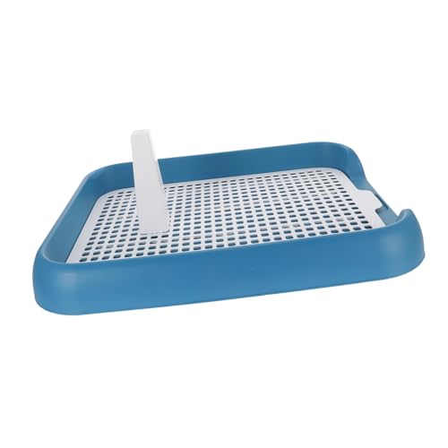 PartyKindom Hundetoilette Mesh mit Rutschfester Oberfläche Robustes Pp Material Urinleckagefrei Tragbar für Kleine und Mittelgroße Hunde Ergonomisches Design für Natürliches Pinkelverhalten PartyKindom Hundetoilette Mesh mit Rutschfester Oberfläche Robustes Pp Material Urinleckagefrei Tragbar für Kleine und Mittelgroße Hunde Ergonomisches Design für Natürliches Pinkelverhalten von PartyKindom