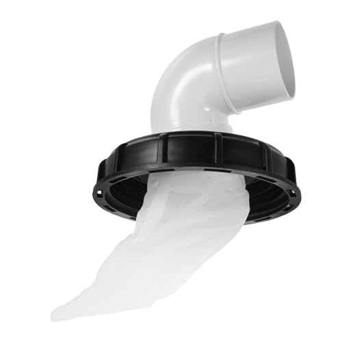 PartyKindom IBC -lid -Filter 163 Mm Langes Waschbares Nylonfeinnetzfilter IBC -tankbehälterzubehör Für Regenwassertank Regen Tank Tonne Laufabdeckung 90 Grad von PartyKindom