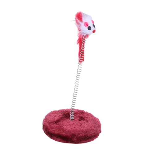 PartyKindom Interaktives Katzenspielzeug mit Mäuse Design Selbstschwingend Plüsch und für Stundenlangen Spaß und Natürliche Jagdinstinkte Farbe Zufällig Zufällige Farbe Zufällige Farbe PartyKindom Interaktives Katzenspielzeug mit Mäuse Design Selbstschwingend Plüsch und für Stundenlangen Spaß und Natürliche Jagdinstinkte Farbe Zufällig Zufällige Farbe Zufällige Farbe von PartyKindom