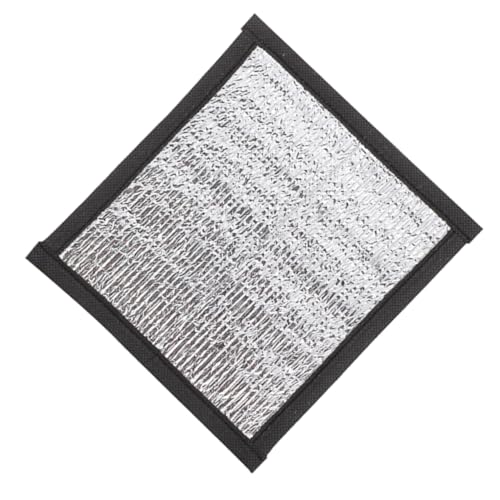 PartyKindom Isolierpad Mit Reflektierender Folie Haustiere Haustierheizkissen Reptilienmatte Selbstwärmende Hundematte Heizsteine ​​für Reptilien Schlangen-wärmekissen Perlenbaumwolle Silver von PartyKindom
