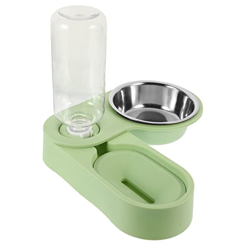 PartyKindom Katzen und Hundenapf mit Automatischem Futterspender Faltbare Ecken Design rutschfest für Kleine Haustiere Einfach zu Reinigen und Tragbar Grün PartyKindom Katzen und Hundenapf mit Automatischem Futterspender Faltbare Ecken Design rutschfest für Kleine Haustiere Einfach zu Reinigen und Tragbar Grün von PartyKindom