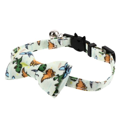 PartyKindom Katzenhalsband Mit Schleife Und Glöckchen Verstellbares Haustierzubehör Für Kätzchen Farbenfrohes Für Süßem Design Als Fotorequisite PartyKindom Katzenhalsband Mit Schleife Und Glöckchen Verstellbares Haustierzubehör Für Kätzchen Farbenfrohes Für Süßem Design Als Fotorequisite von PartyKindom