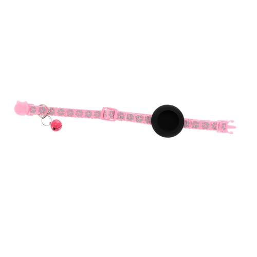 PartyKindom Katzenhalsband Weihnachts Hundehalsband Haustier Outdoor Kätzchen Abreißhalsband Mit Glöckchen Käfigglocke Für Sicherheits Kätzchenkette Party von PartyKindom