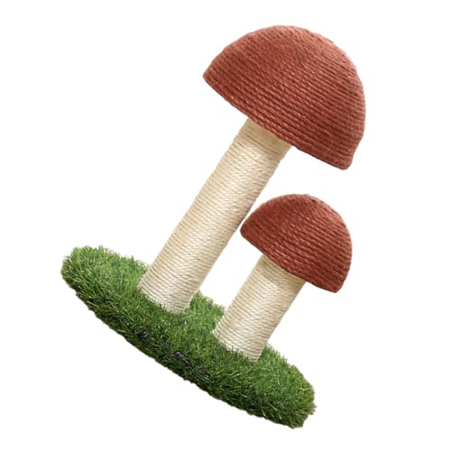 PartyKindom Katzenspielzeug Kratzbrett Im Pilzdesign Aus Sisal Für Katzen Interaktives Kletterspielzeug Kratzen Und Fördert Die Zahngesundheit Von Kätzchen PartyKindom Katzenspielzeug Kratzbrett Im Pilzdesign Aus Sisal Für Katzen Interaktives Kletterspielzeug Kratzen Und Fördert Die Zahngesundheit Von Kätzchen von PartyKindom