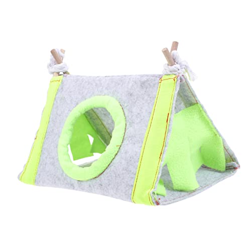 PartyKindom Kleines Haustierbett Hamster Warmes Nest Kuscheliges Haustierhaus für Kaninchen Meerschweinchen Igel und Kleine Hunde Atmungsaktiv Material für Kalte Wintertage von PartyKindom
