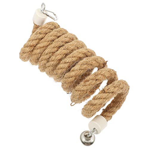 PartyKindom Kletterseilspielzeug Vogel Papagei Schaukel Seilenspielzeug Papagei Seilbarsch Toys für Papageien suchen Papageien -Futterspielzeug Papageienseil Hanfseil PartyKindom Kletterseilspielzeug Vogel Papagei Schaukel Seilenspielzeug Papagei Seilbarsch Toys für Papageien suchen Papageien -Futterspielzeug Papageienseil Hanfseil von PartyKindom