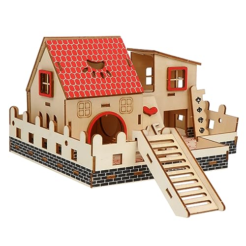 PartyKindom Hamster Kletterleiter Spielzeug Aus Holz Praktisches Kletternest Für Kleine Haustiere Geeignet Für Zwerghamster Meerschweinchen Und Andere Nager Fördert Gesundheit Und Spielaktivit PartyKindom Hamster Kletterleiter Spielzeug Aus Holz Praktisches Kletternest Für Kleine Haustiere Geeignet Für Zwerghamster Meerschweinchen Und Andere Nager Fördert Gesundheit Und Spielaktivit von PartyKindom