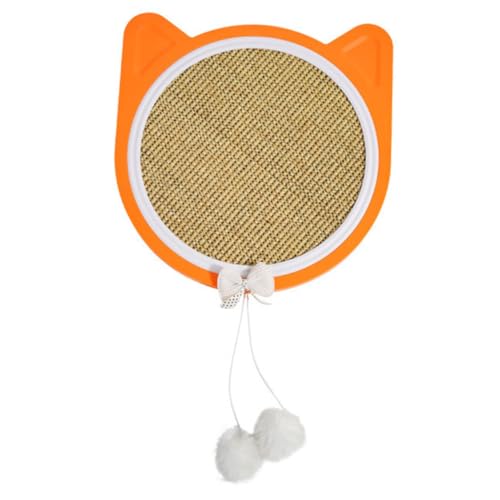 PartyKindom Kratzmatte für Katzen aus Langlebigem Sisal Kratzbrett mit Lustigem Design Pflegt Krallen und Schützt Möbel als Katzenspielzeug und Kratzschutz für Wohnungskatzen Zufällige Farbe von PartyKindom