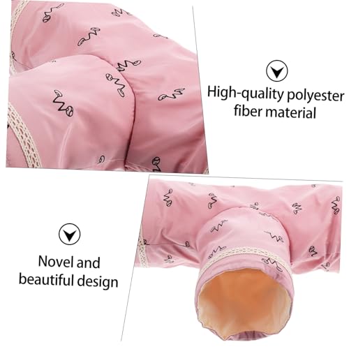 PartyKindom Kreativer Haustier Tunnel aus Langlebigem Material für Meerschweinchen Hamster Ratten und Kleine Nager Spielerisches Versteck Schlafhaus Fördert Aktivität und Beugt Langeweile von PartyKindom