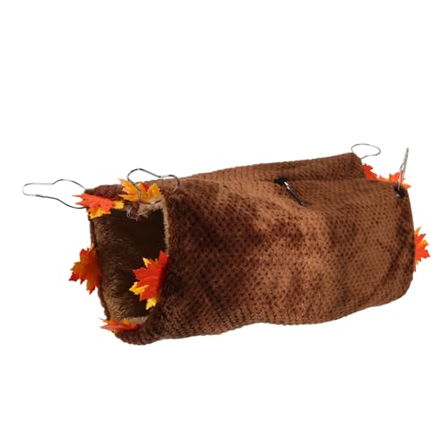 PartyKindom Kuscheltunnel für Hamster und Kleintiere Weicher Warmer Spieltunnel und Hängematte für Chinchillas Meerschweinchen und Rückzugsort und Schlafplatz für Haustiere PartyKindom Kuscheltunnel für Hamster und Kleintiere Weicher Warmer Spieltunnel und Hängematte für Chinchillas Meerschweinchen und Rückzugsort und Schlafplatz für Haustiere von PartyKindom