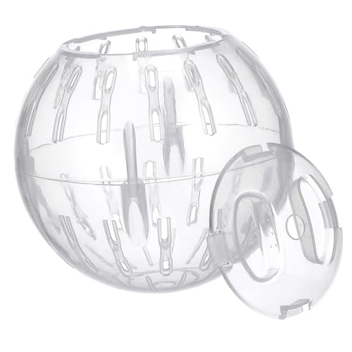 PartyKindom Lustiger Hamsterball aus Langlebig und Sicher Laufspielzeug für Hamster und Rennmäuse Fördert Bewegung und Gesundheit von Kleinen Haustieren PartyKindom Lustiger Hamsterball aus Langlebig und Sicher Laufspielzeug für Hamster und Rennmäuse Fördert Bewegung und Gesundheit von Kleinen Haustieren von PartyKindom