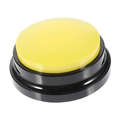 PartyKindom Musik-Box Hundespielzeug sprechen Ausbildung Hundetrainingstasten für die Kommunikation Hundesummer Sprachtasten für Hunde Haustiersummer für Hunde Plastik Yellow PartyKindom Musik-Box Hundespielzeug sprechen Ausbildung Hundetrainingstasten für die Kommunikation Hundesummer Sprachtasten für Hunde Haustiersummer für Hunde Plastik Yellow von PartyKindom