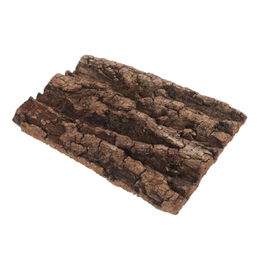PartyKindom Natürlicher Korkrinden Hintergrund Terrarium Wanddekor Reptilien Lebensraum Dekoration für Gecko Spinne Schildkröte Bartagame Kletterhilfe Robust Pflegeleicht PartyKindom Natürlicher Korkrinden Hintergrund Terrarium Wanddekor Reptilien Lebensraum Dekoration für Gecko Spinne Schildkröte Bartagame Kletterhilfe Robust Pflegeleicht von PartyKindom