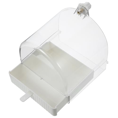 PartyKindom Papageienbadbox für Vögel Hängende Badewanne aus Robustem Leicht zu Reinigen für Wellensittiche und Andere Vogelarten für Haustierpflege PartyKindom Papageienbadbox für Vögel Hängende Badewanne aus Robustem Leicht zu Reinigen für Wellensittiche und Andere Vogelarten für Haustierpflege von PartyKindom