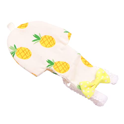 PartyKindom Papageientaube Vogelwindel Ananas Xs Stilvolle Vogelkleidung mit Bowkont Taschendesign für Kleinigkeiten Langlebiges Material für Praktische Nutzung für Papageien PartyKindom Papageientaube Vogelwindel Ananas Xs Stilvolle Vogelkleidung mit Bowkont Taschendesign für Kleinigkeiten Langlebiges Material für Praktische Nutzung für Papageien von PartyKindom
