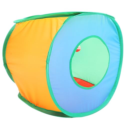 PartyKindom Pop-up-Katzenwürfel Wurf Deck Katzentunnel Katzenspielzeugtunnel Käfig faltbares katzenhaus haustierzelt Atmungsaktives Haustierversteck faltbares Katzenzelt 190t Polyester von PartyKindom