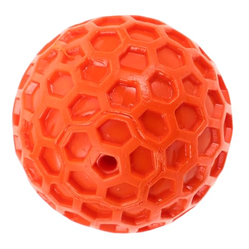 PartyKindom Quietschender Hundespielzeugball: Weicher Kauball Aus Gummi Für Kleine Und Mittelgroße Hunde – Interaktives – Quietschendes Haustierspielzeug von PartyKindom